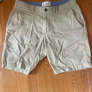 Original Penguin Khaki Men's Flat Front Shorts